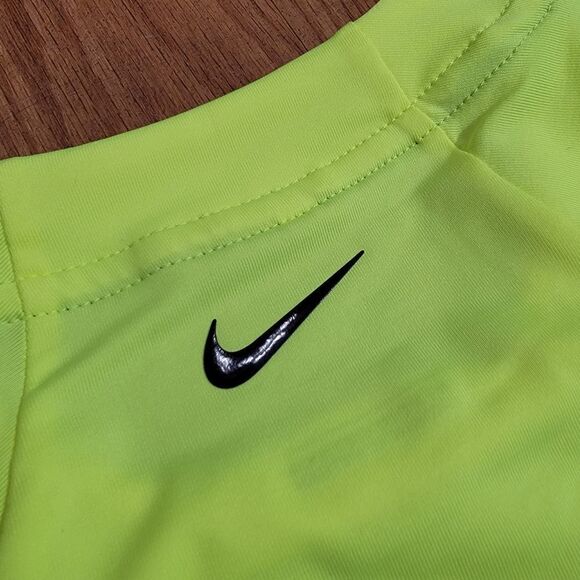 Nike Swim Life Guard Saver Yellow Rash Top Yellow - Picture 5 of 6